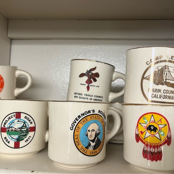 Vintage Boy Scout mugs (batch 2) - Picture 2 of 14